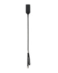 Leather Crop Whip - Black - K. P.