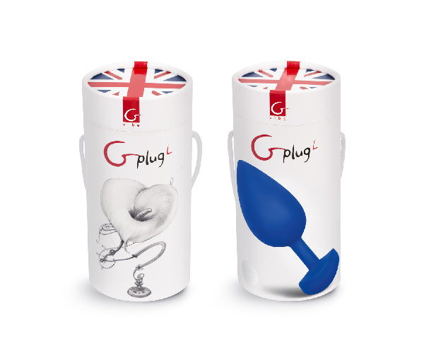Gplug - Large Anal Plug - Navy Blue - K. P.