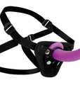 Navigator Silicone G-Spot Dildo with Harness