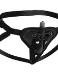 Strap-U - Sutra Fleece-Lined Strap On with Vibrator Pouch - Black - K. P.