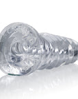 Screw'D Super Squish Corkscrew Jackoff Toy - Clear - K. P.