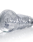 Screw'D Super Squish Corkscrew Jackoff Toy - Clear - K. P.