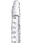 Size Matters - 3 Inch Clear Penis Enhancer Sleeve - Clear - K. P.