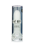 Fat Boy - Original Ultra Fat Sheath 7 - Clear - K. P.