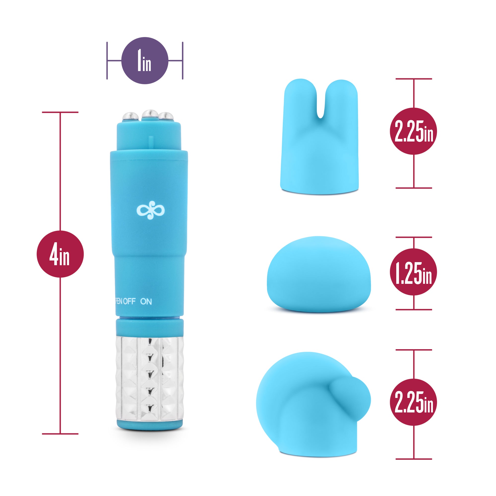 Rose - Revitalize Massage Kit - Blue - K. P.