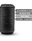 Temptasia - Bondage Rope 32 Feet - Black - K. P.