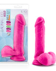Au Naturel Bold Hero Dildo 8" - Pink - K. P.