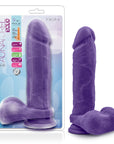 Au Naturel - Bold Massive Dildo 9" - Purple - K. P.