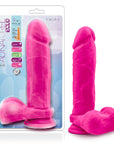Au Naturel - Bold Massive Dildo 9" - Pink - K. P.