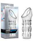 Performance Studded Sleeve Ring - Clear - K. P.