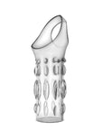 Performance Studded Sleeve Ring - Clear - K. P.