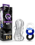 Quickie Kit Jerk Off - Clear - K. P.