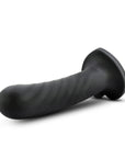 Temptasia Twist Dildo - Large - Black - K. P.