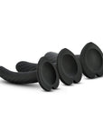 Temptasia Twist Dildo Kit (Set of Three) - Black - K. P.