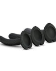 Temptasia Twist Dildo Kit (Set of Three) - Black - K. P.