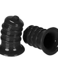Hunkyjunk - Elong Wide Base Nipsucker - Black - K. P.