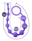 Luxe - Silicone 10 Beads - Purple - K. P.