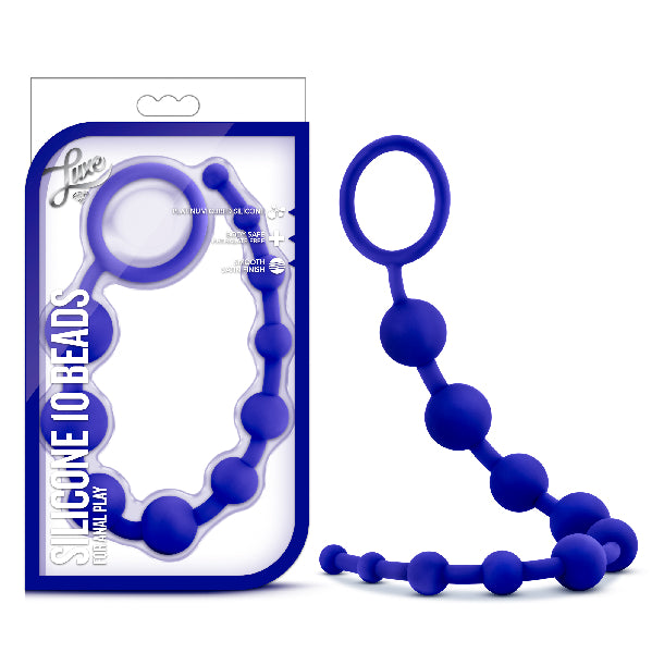 Luxe - Silicone 10 Beads - Indigo - K. P.