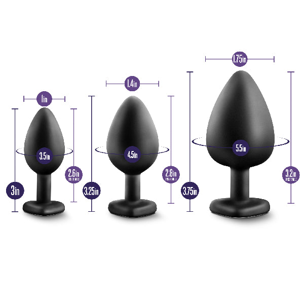Luxe - Bling Plugs Trainer Kit - Black - K. P.