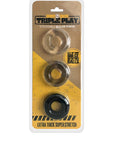 Boneyard - Triple Play Stackable Bulge Cock Rings - K. P.