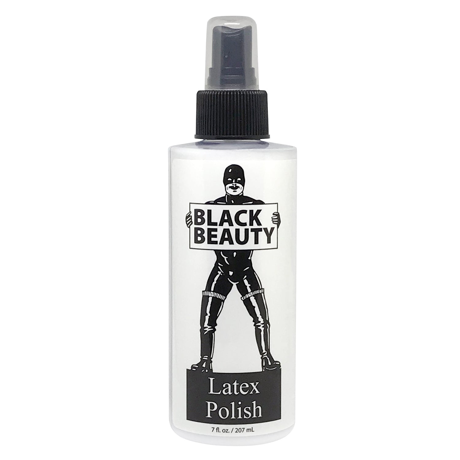 Black Beauty - Latex Polish Spray Bottle 8oz/236ml - K. P.