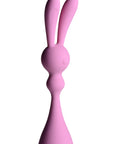Frisky - Bunny Rocket Silicone Vibrator - Pink - K. P.