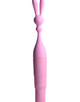 Frisky - Bunny Rocket Silicone Vibrator - Pink - K. P.