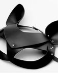 Tailz - Cat Tail Anal Plug and Mask Set - Black
