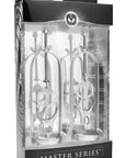 The Master Series - Stainless Steel Clover Clamp Nipple Stretcher - Silver - K. P.