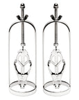 The Master Series - Stainless Steel Clover Clamp Nipple Stretcher - Silver - K. P.