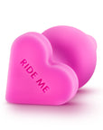 Play With Me - Naughtier Candy Heart Ride Me - Pink - K. P.