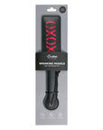 Fetish Collection - Paddle XOXO - Black - K. P.
