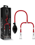 Temptasia - Nipple Squeeze Pump System - Black - K. P.