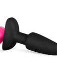 Fetish Collection - Silicone Butt Plug With Tail - Pink - K. P.