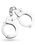 Fetish Collection - Metal Cuffs - Silver - K. P.