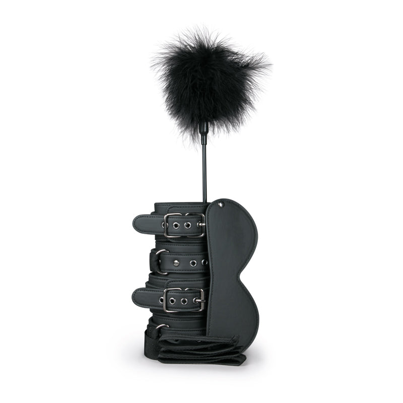 Fetish Collection - Beginners Bondage Fantasy Kit - Black - K. P.