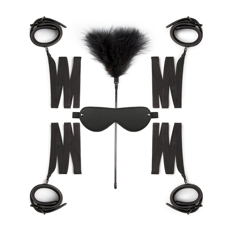 Fetish Collection - Beginners Bondage Fantasy Kit - Black - K. P.