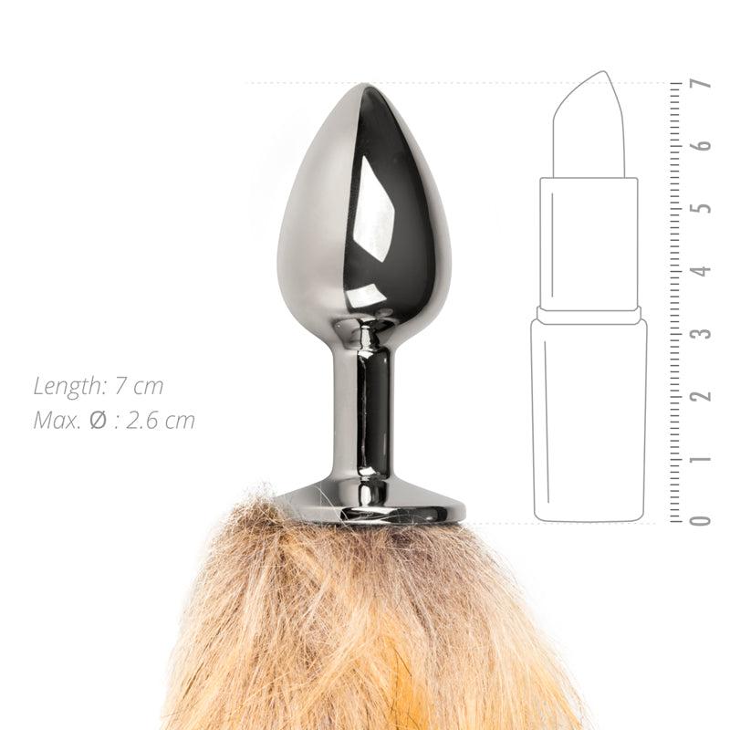 Fetish Collection - Fox Tail No. 1 - Silver Plug - K. P.