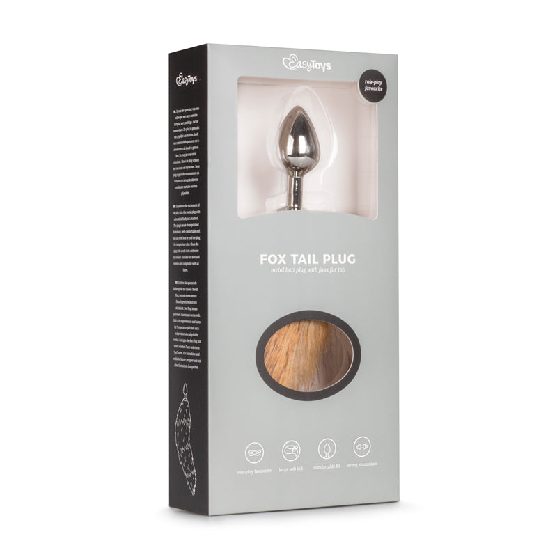 Fetish Collection - Fox Tail No. 2 - Silver Plug - K. P.