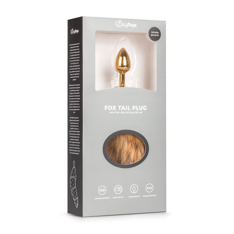 Fetish Collection - Fox Tail No. 1 - Gold Plug - K. P.