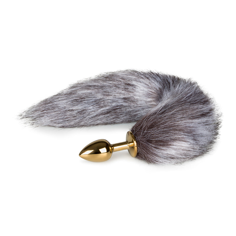 Fetish Collection - Fox Tail No. 5 - Gold Plug - K. P.