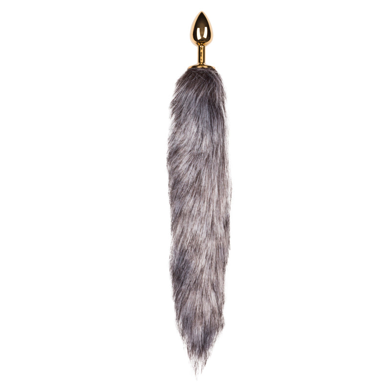 Fetish Collection - Fox Tail No. 5 - Gold Plug - K. P.