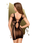 Juicy Poison Seamless Mini Dress - Black - K. P.