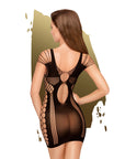 Juicy Poison Seamless Mini Dress - Black - K. P.