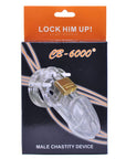 Male Chastity Kit - Clear - K. P.