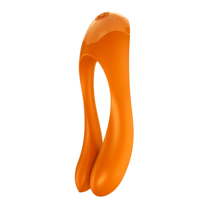 Candy Cane Finger Vibe - Orange - K. P.
