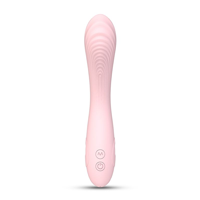 Flexible Bending Silicone Vibrator - Pink - K. P.