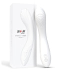 Flexible Bending Silicone Vibrator - White - K. P.