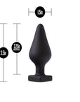 Temptasia - Spank Me Butt Plug - Black - K. P.