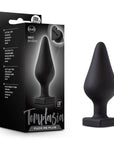Temptasia - Fuck Me Butt Plug - Black - K. P.
